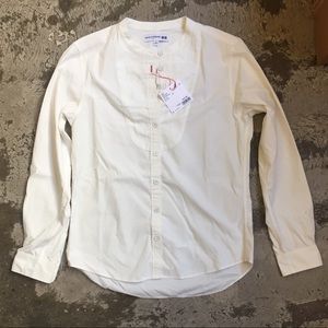 New, size S, Uniqlo, tunic style button down